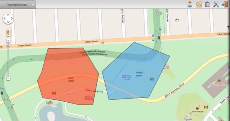 polygonal geofence - examples of geofences