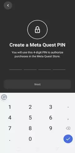 create a PIN