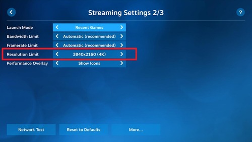 change Resolution Limit
