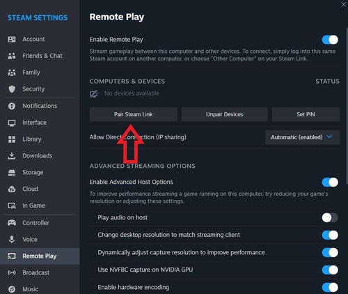 Troubleshoot Steam Link Not Detecting Pc 1 