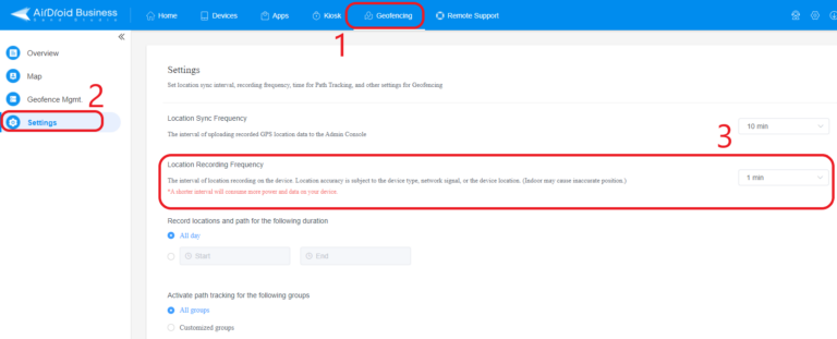 utilize-the-map-feature-of-Geofencing