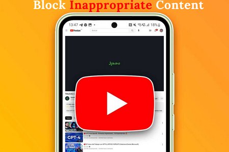 block inappropriate content on YouTube