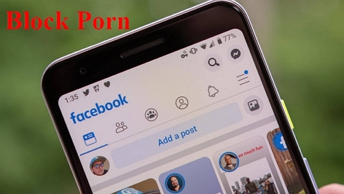 bloquear porno en Facebook