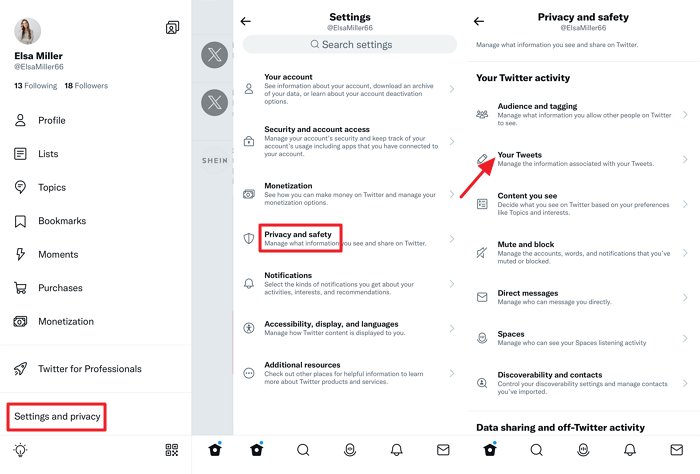 How to Change Your X(Twitter) Privacy Settings on Windows