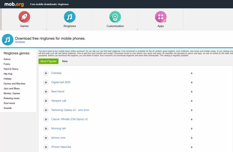 Get Free Ringtones for Android