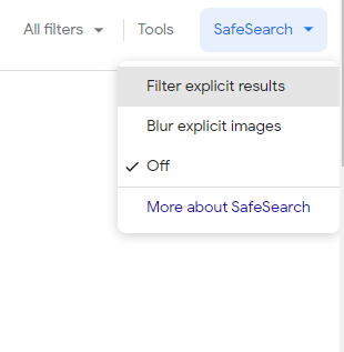 Activer et désactiver rapidement Google SafeSearch