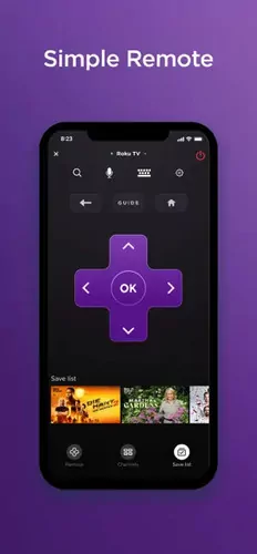 Roku app to remote control TV