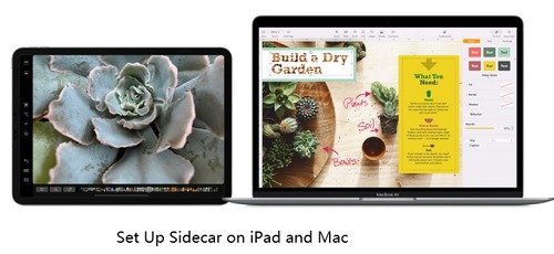 how to use Sidecar on iPad and Mac