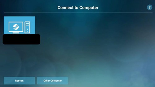 select PC from Apple TV