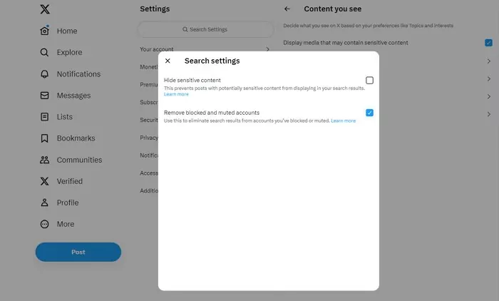 How To Disable 'Hide Sensitive Content' On Twitter Mobile - Turn Off Twitter  Safe Search 