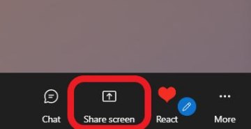 Share Screen in Skype