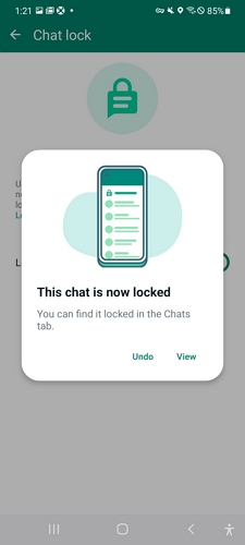 chat is locked
