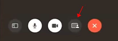 Screen Sharing button on FaceTime on Mac