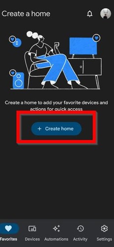 add new device in Google Home