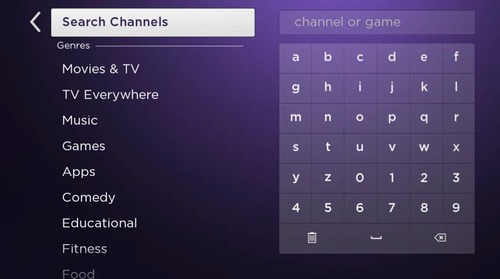 Steaming Channels on Roku