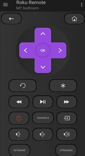 RoSpikes app for Roku TV remote