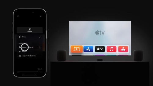select Apple TV