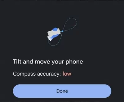  Kompass auf Android kalibrieren