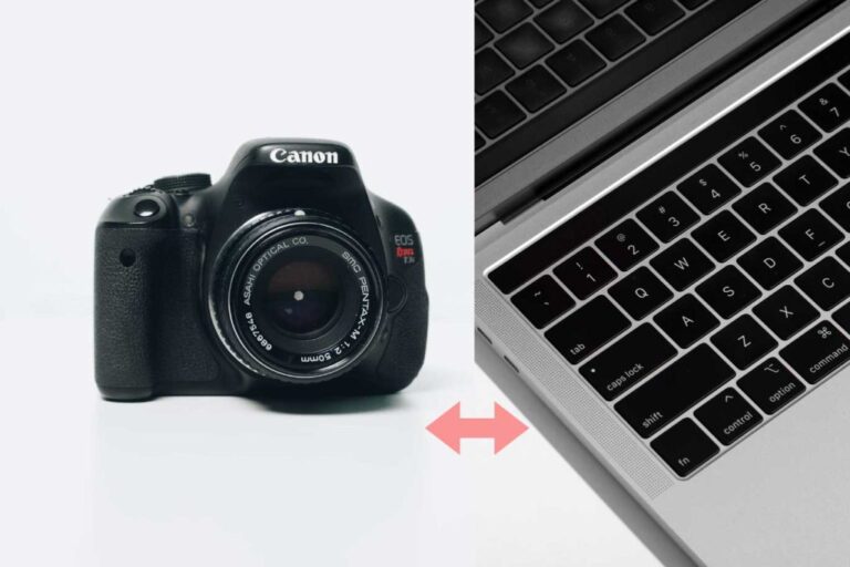 connect canon camera to mac