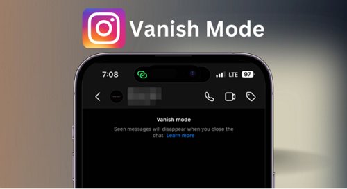 modo Vanish en Instagram