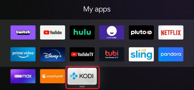 Kodi in Google TV with Chromecast