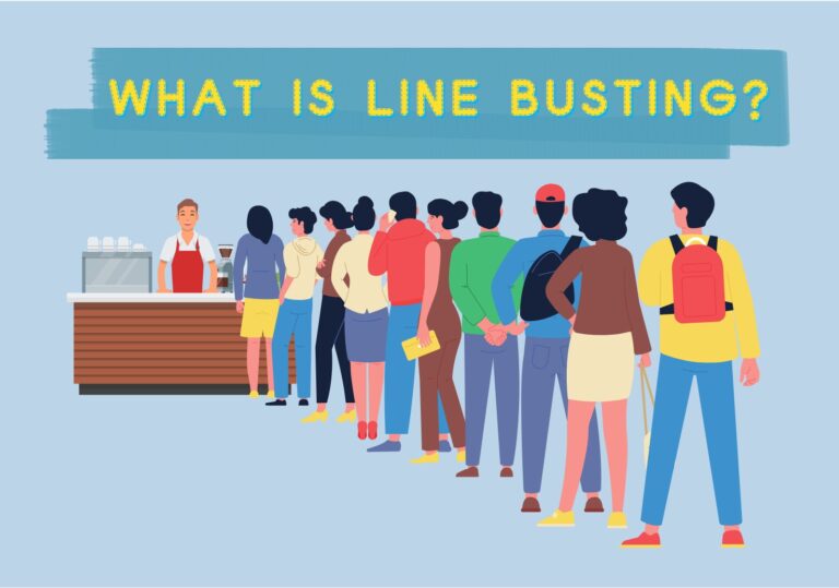 line busting