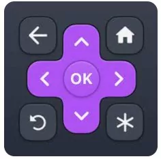 TV Remote Control for Roku