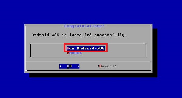 run Android-x86