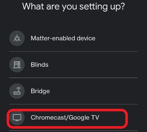 connect phone to Chromecast TV