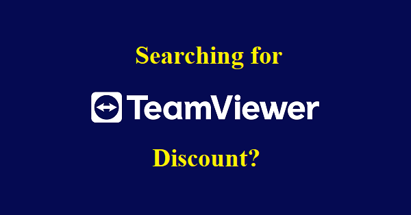 TeamViewer Discount