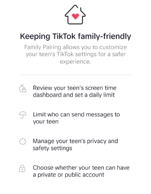 TikTok Family Pairing