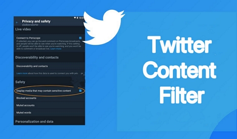 Twitter content filter