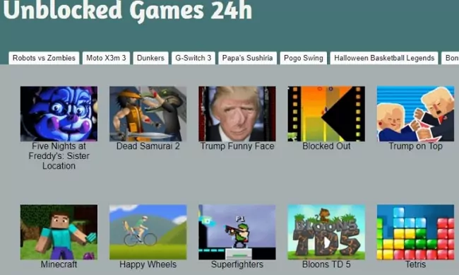 List Of Roblox Unblocked 77