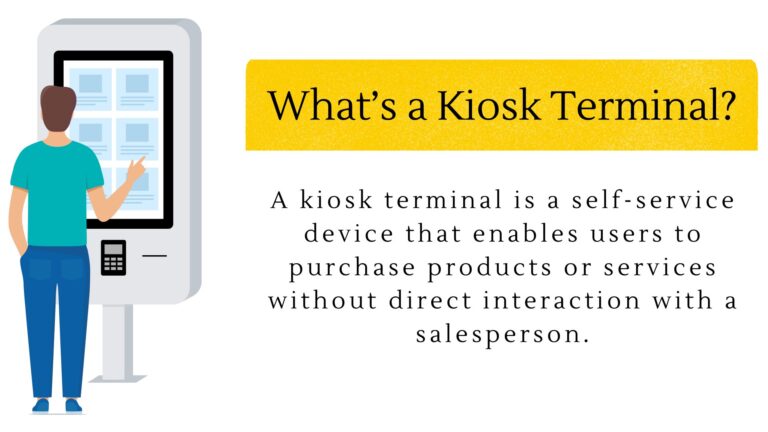 what is a kiosk terminal