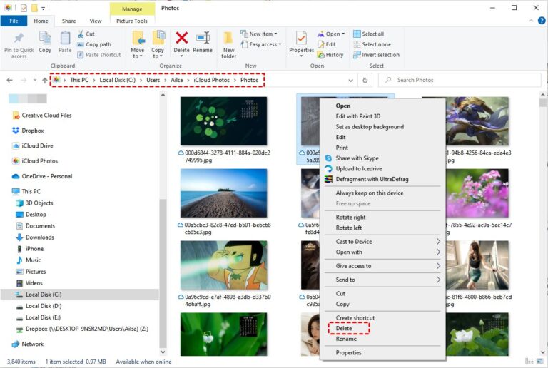 delete-photos-from-icloud-for-windows