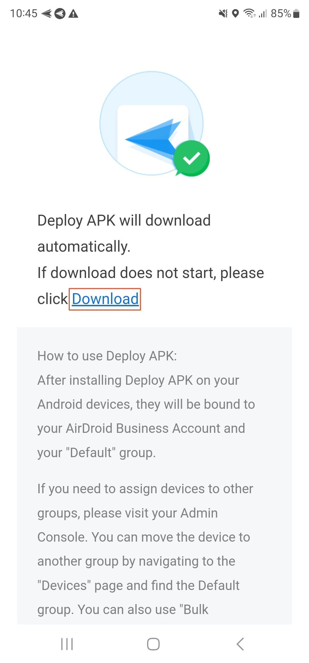 download deploy apk