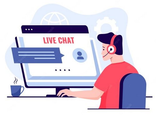 live chat assistance