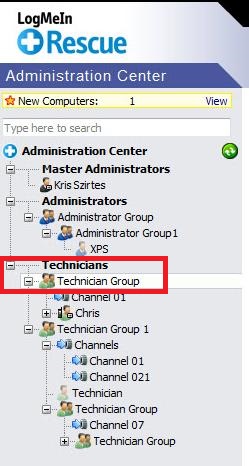 LogMeIn Rescue Technician Group