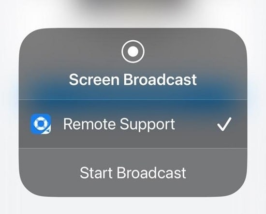 Screen Sharing for iOS