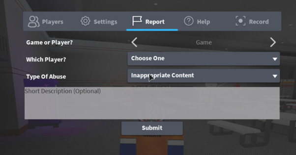 seleccione la opción de informeseleccione la opción de informe