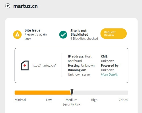 Sucuri SiteCheck