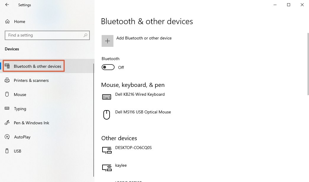 Navigate-to-Bluetooth-Other-Devices