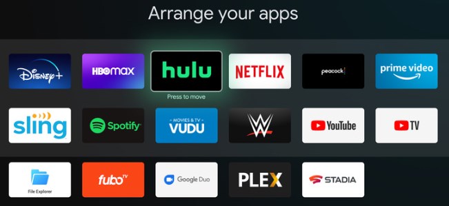 Chromecast streaming apps