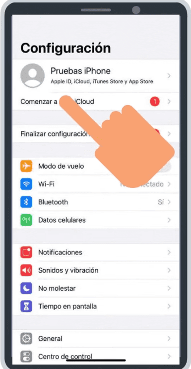 Comenzar a usar ICloud