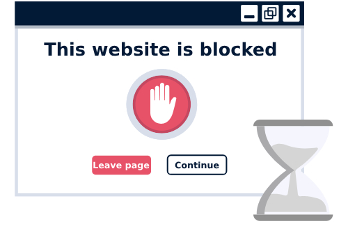 how to block websites for a period of time