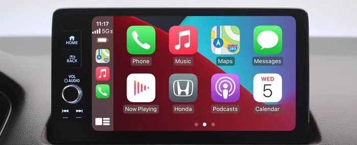 Duplica el iPhone a la pantalla del automóvil mediante CarPlay