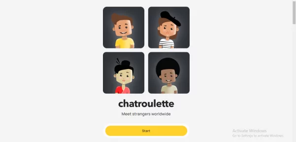 Chatroulette app