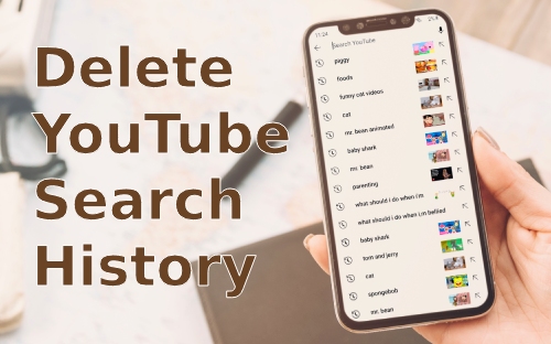 how to clear YouTube search history