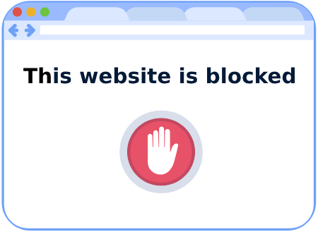 Safariでウェブサイトをブロックする