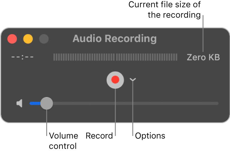 record Mac audio with QuickTime Player